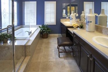 Master bath room remodel, Painting